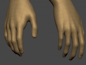 beautiful female basemesh Modelo 3D