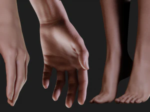 joy - realtime female character 3D Model