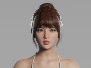joy - realtime female character 3D Model