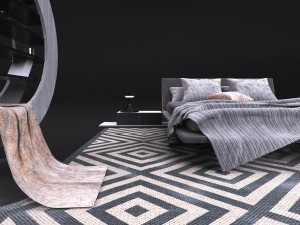 comfortable bed bonaldo 3D 모델