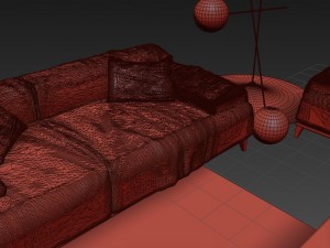 elegant sofa in contemporary style bonaldo Modelo 3D
