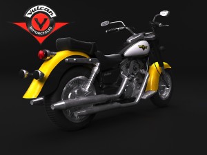 kawasaki motors Modello 3D