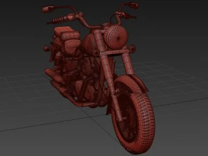 kawasaki motors 3D Model