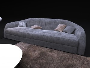 sofa in modern style alfred Modelo 3D