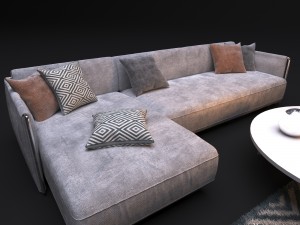 sofa flexform edmond 3D Модель