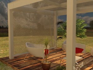 gazebo Model 3D