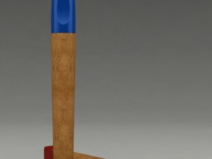 lamy abc blue red Modelo 3D