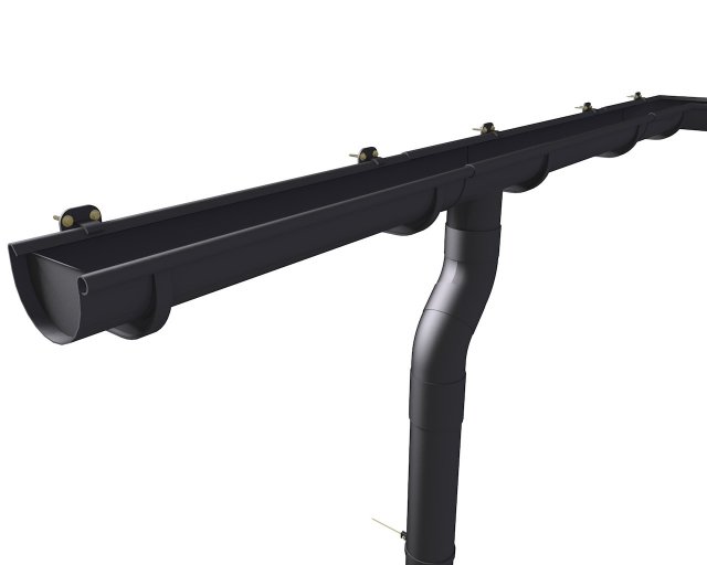 gutters best quality Modelo 3D .c4d .max .obj .3ds .fbx .stl .blend 