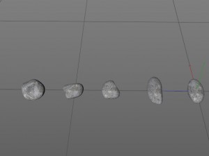pebbles stone 3D Модель