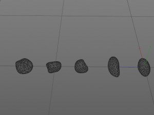 pebbles stone 3D Модель