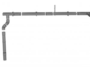 gutters Modelo 3D