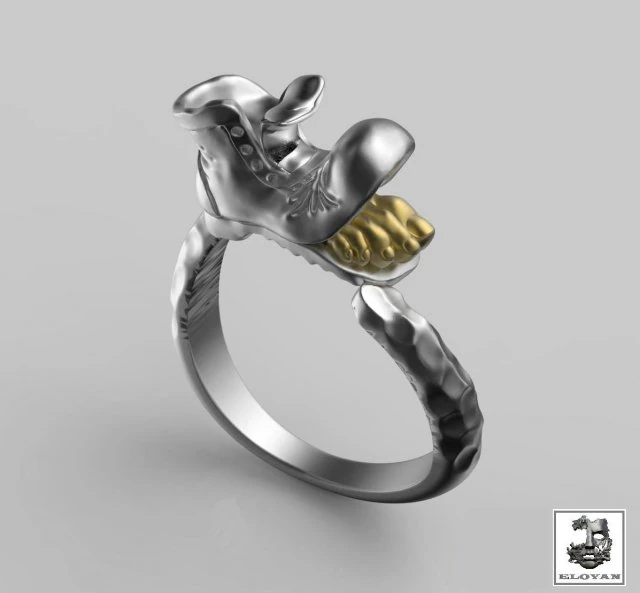 original ring 3D Print Model .c4d .max .obj .3ds .fbx .stl .blend 