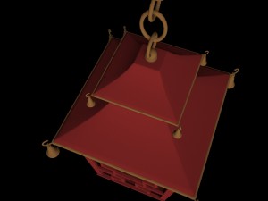 chinese lantern Modelo 3D