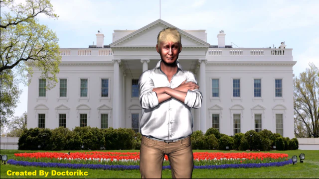 donald trump character 3D Model .c4d .max .obj .3ds .fbx .stl .blend 