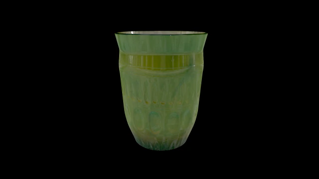 greek glass vase texture and model lowpoly 3D Model .c4d .max .obj .3ds .fbx .stl .blend 