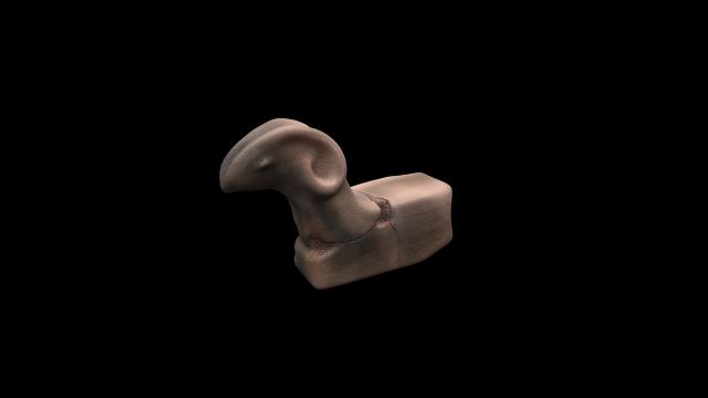 greek ram statue texture and model lowpoly 3D Model .c4d .max .obj .3ds .fbx .stl .blend