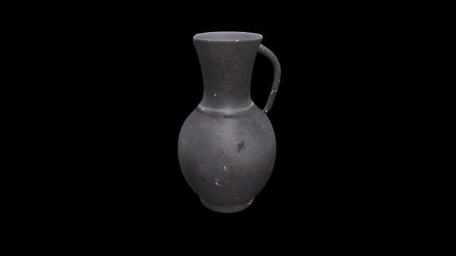 greek jug texture and model lowpoly 3D Model .c4d .max .obj .3ds .fbx .stl .blend 