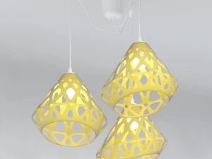 chandelier zaha light 3D Model