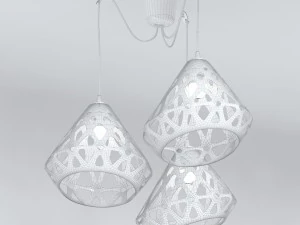 chandelier zaha light 3D Model
