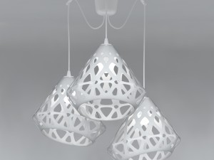 chandelier zaha light 3D 모델