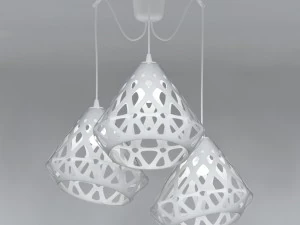chandelier zaha light 3D Model