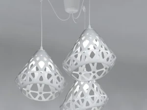 chandelier zaha light 3D Model