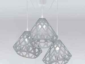 chandelier zaha light 3D 모델