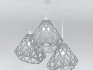 chandelier zaha light 3D Model