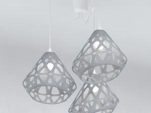 chandelier zaha light 3D 모델