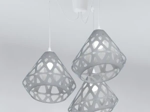 chandelier zaha light 3D Model