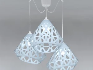 chandelier zaha light 3D Model