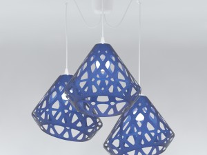chandelier zaha light 3D 모델