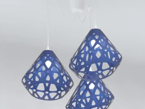 chandelier zaha light 3D Model