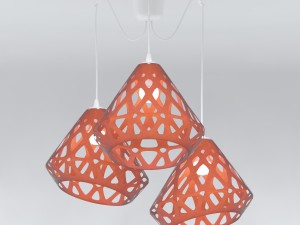 chandelier zaha light 3D 모델