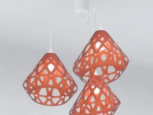 chandelier zaha light 3D Model