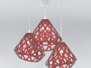 chandelier zaha light 3D 모델