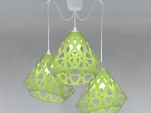 chandelier zaha light 3D 모델