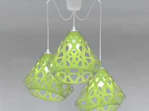 chandelier zaha light 3D Model