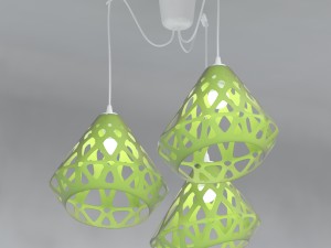 chandelier zaha light 3D 모델