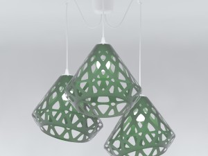 chandelier zaha light 3D 모델