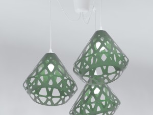 chandelier zaha light 3D 모델