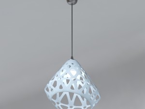 pendant zaha light Modello 3D