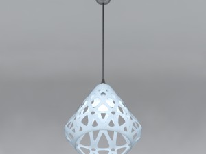 pendant zaha light Modello 3D