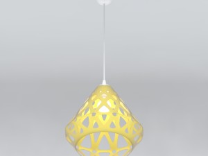 pendant zaha light Modello 3D