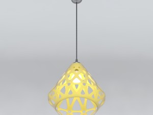 pendant zaha light Modello 3D