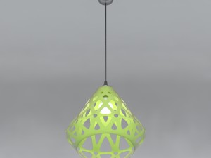pendant zaha light Modello 3D