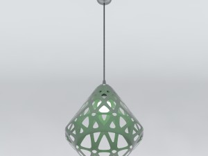 pendant zaha light Modello 3D