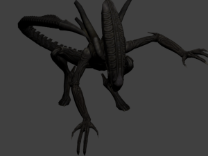 xenomorph from the game aliens vs predators 3Dモデル