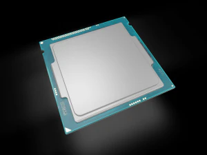 CPU 인셀 3D 모델