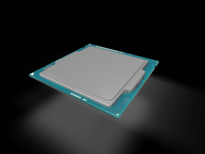 cpu incel Modelo 3D